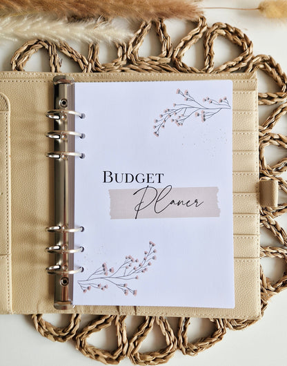 Budget Planer beige