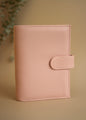 A6 Binder mit goldenen Details