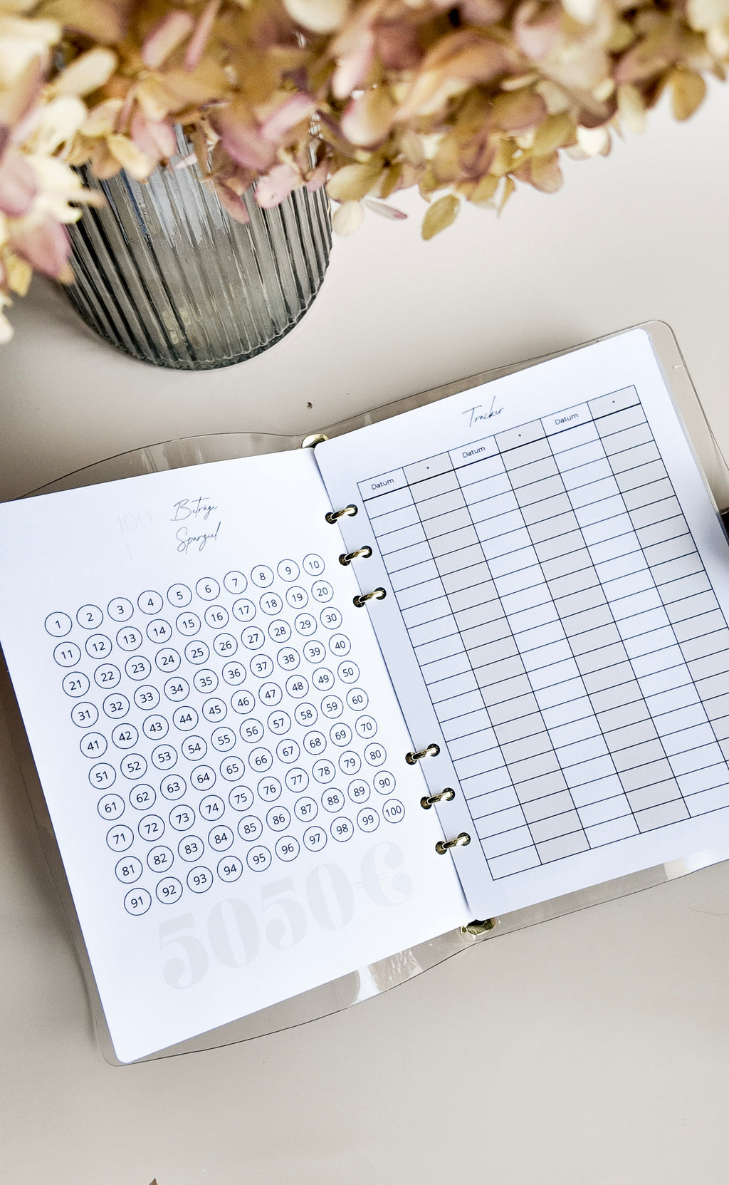 100 envelopes Challenge Kombis