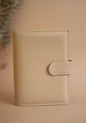 A6 Binder mit goldenen Details