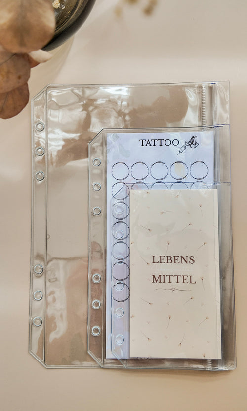 Klarsichthüllen Doppelhülle verschließbar