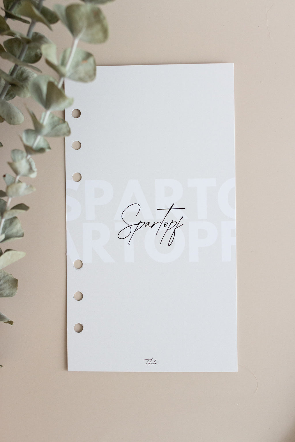 Deckblätter beige A6