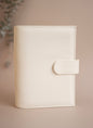 A6 Binder mit goldenen Details