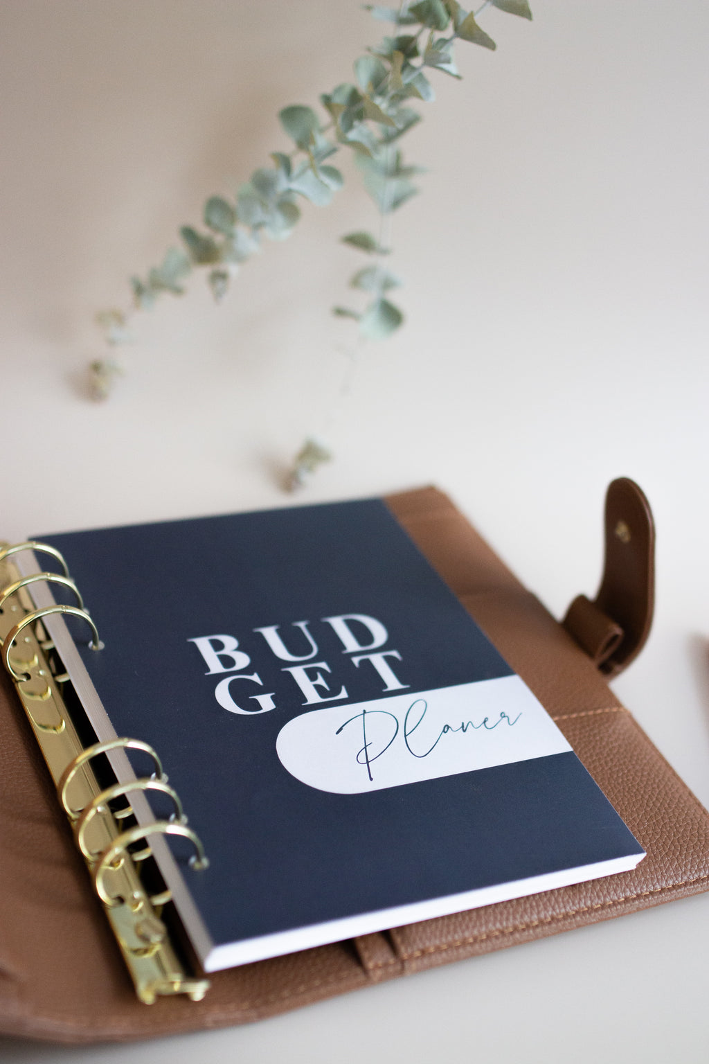 Budget Planer Schwarz/Grau