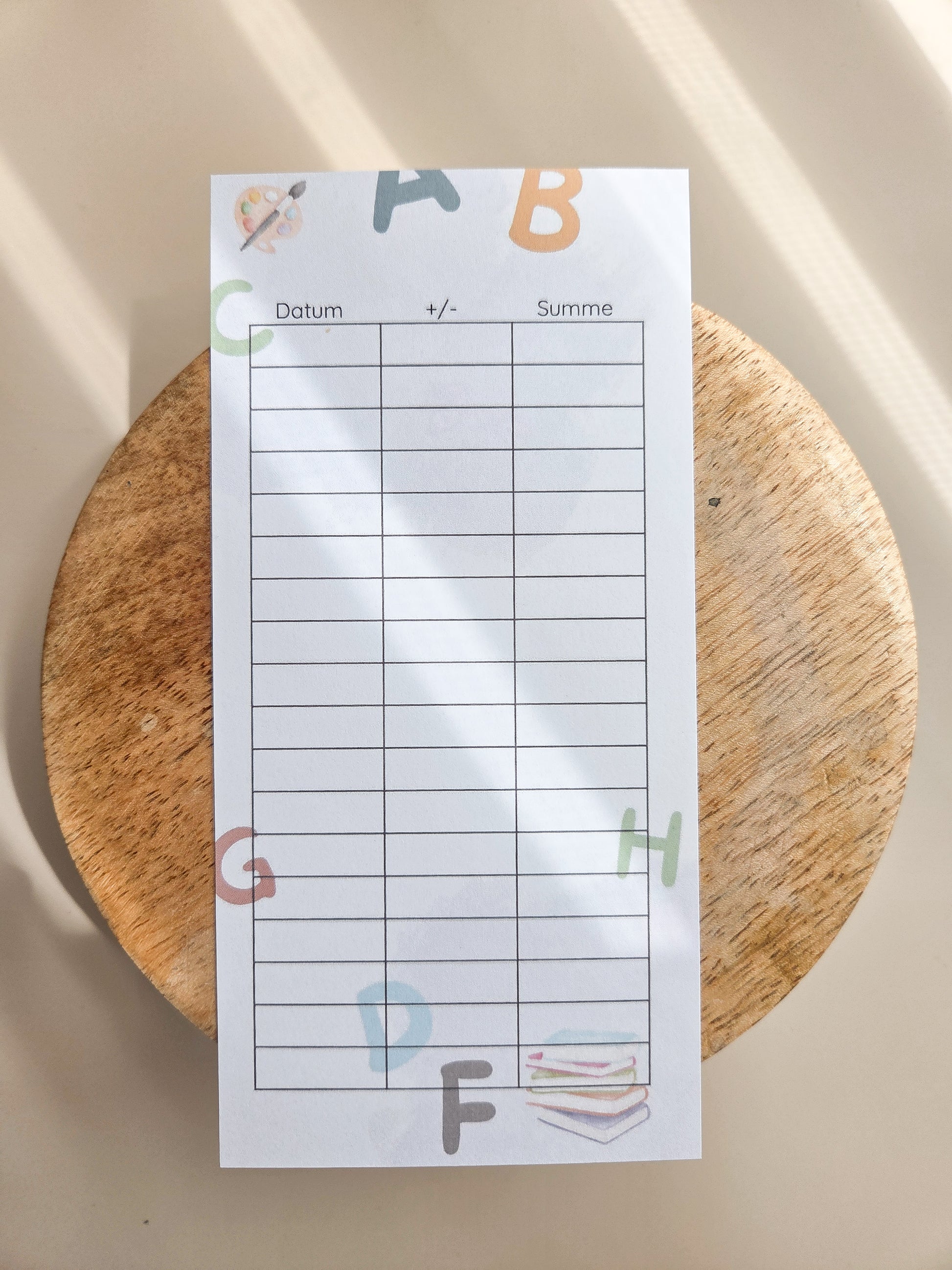 Sparchallenge "Einschulung"